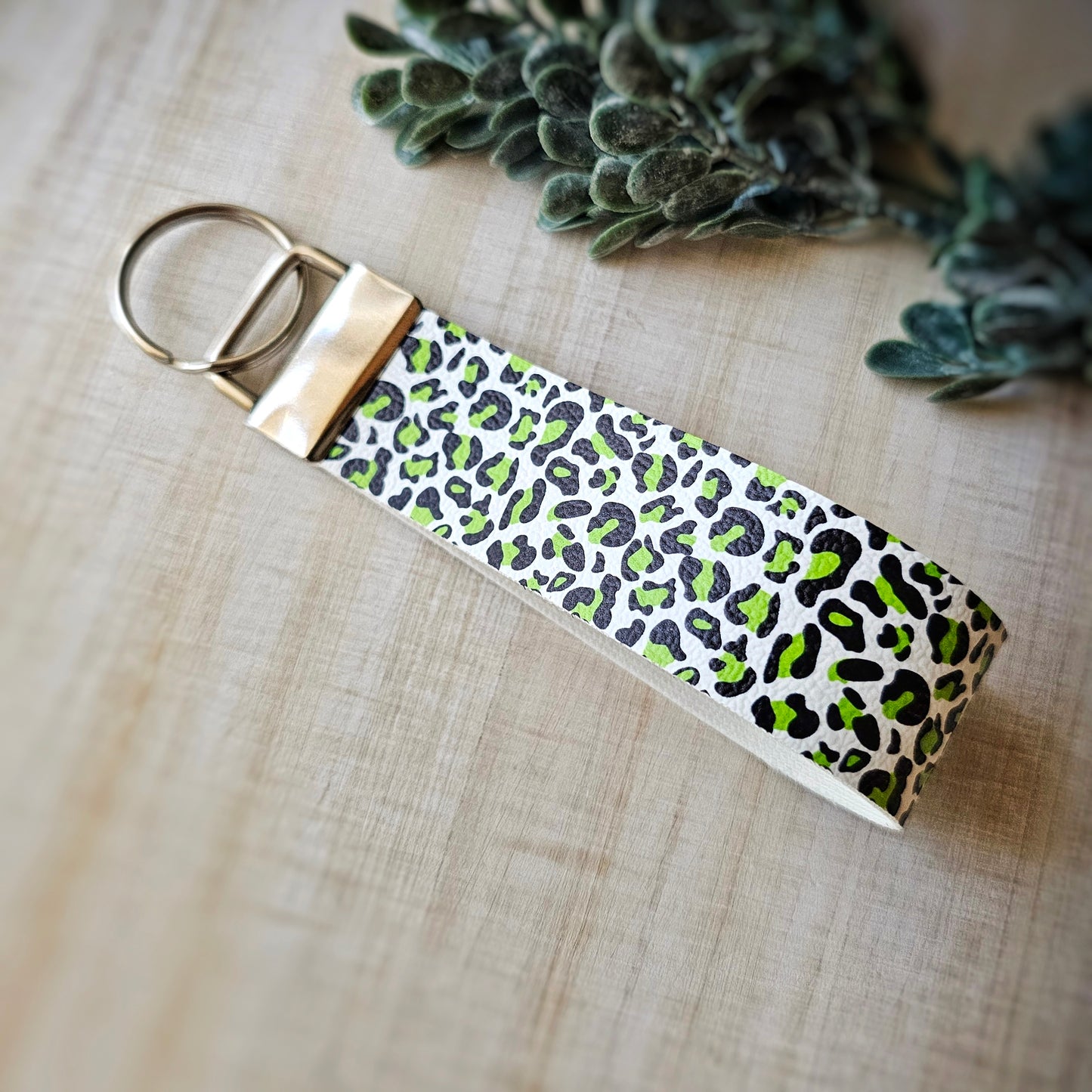 Faux Leather Keyfob