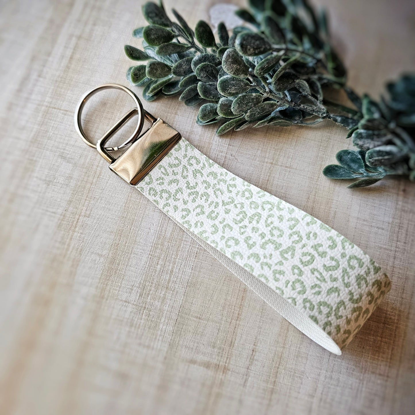Faux Leather Keyfob