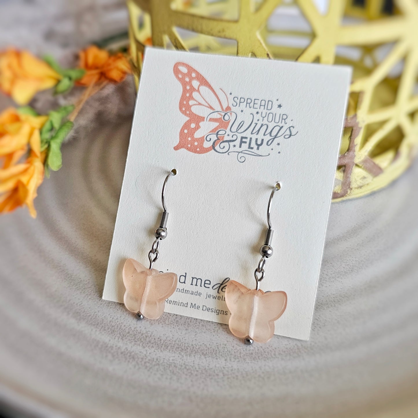 Butterfly Dangle Earrings
