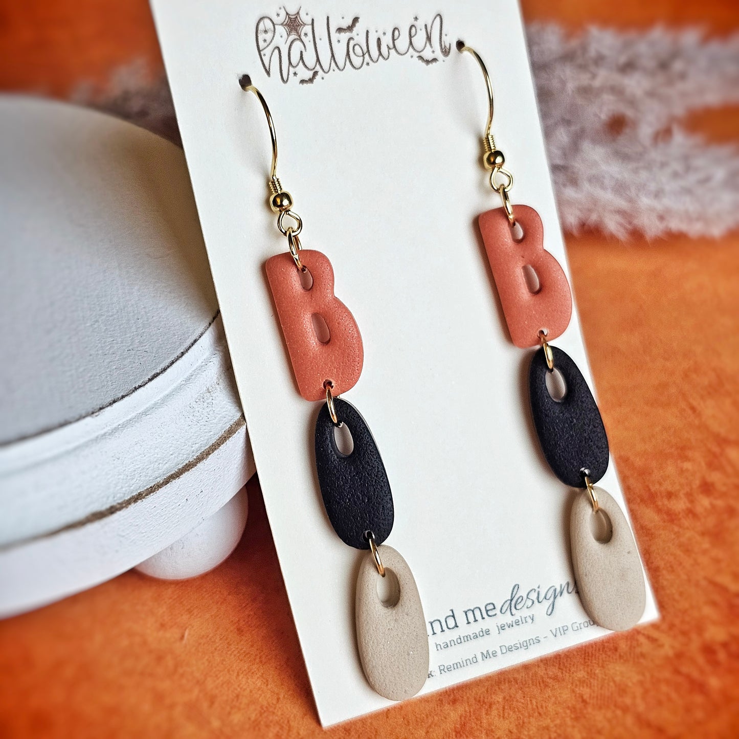 Boo Dangle Earrings