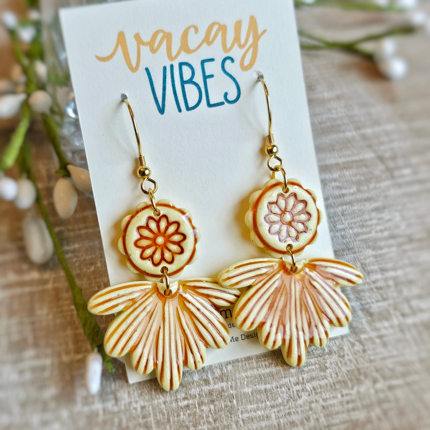 Clay Dangle Earrings