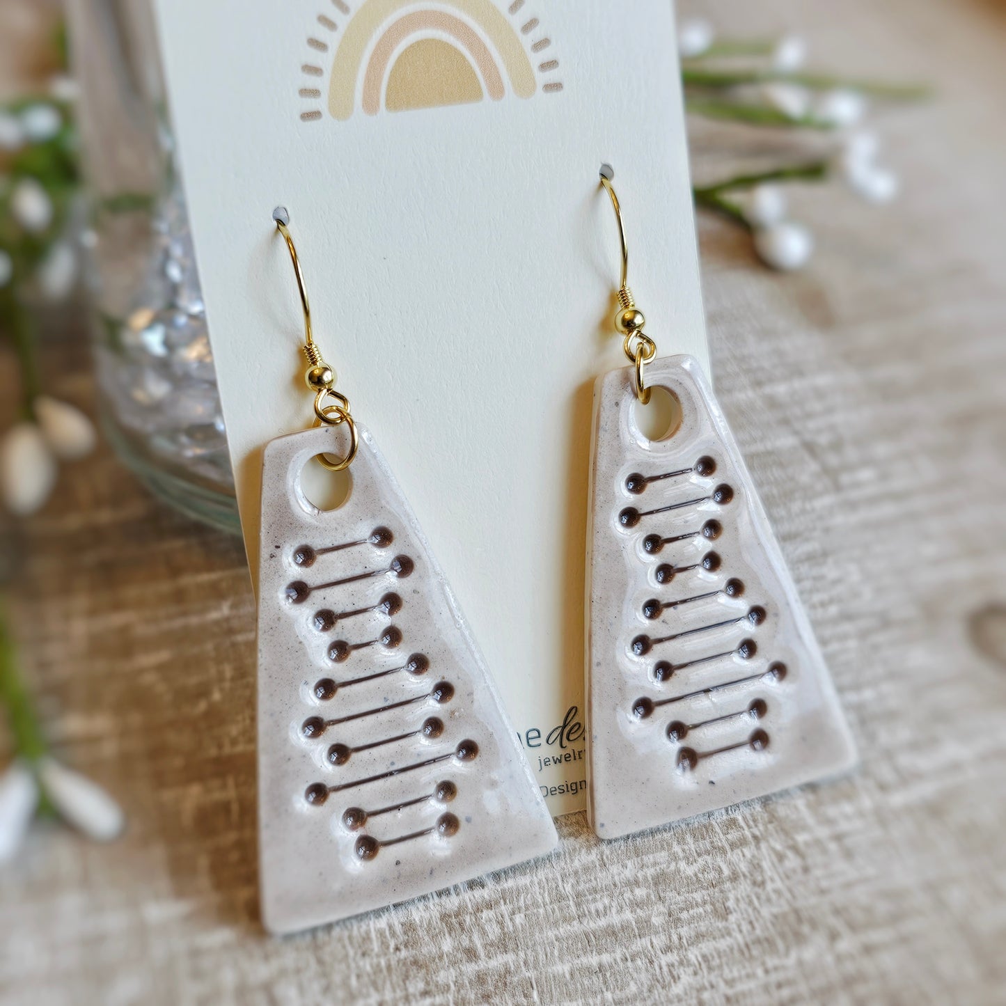 Clay Dangle Earrings
