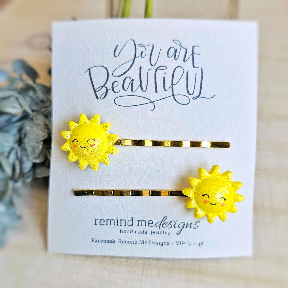 Sunshine Bobby Pins