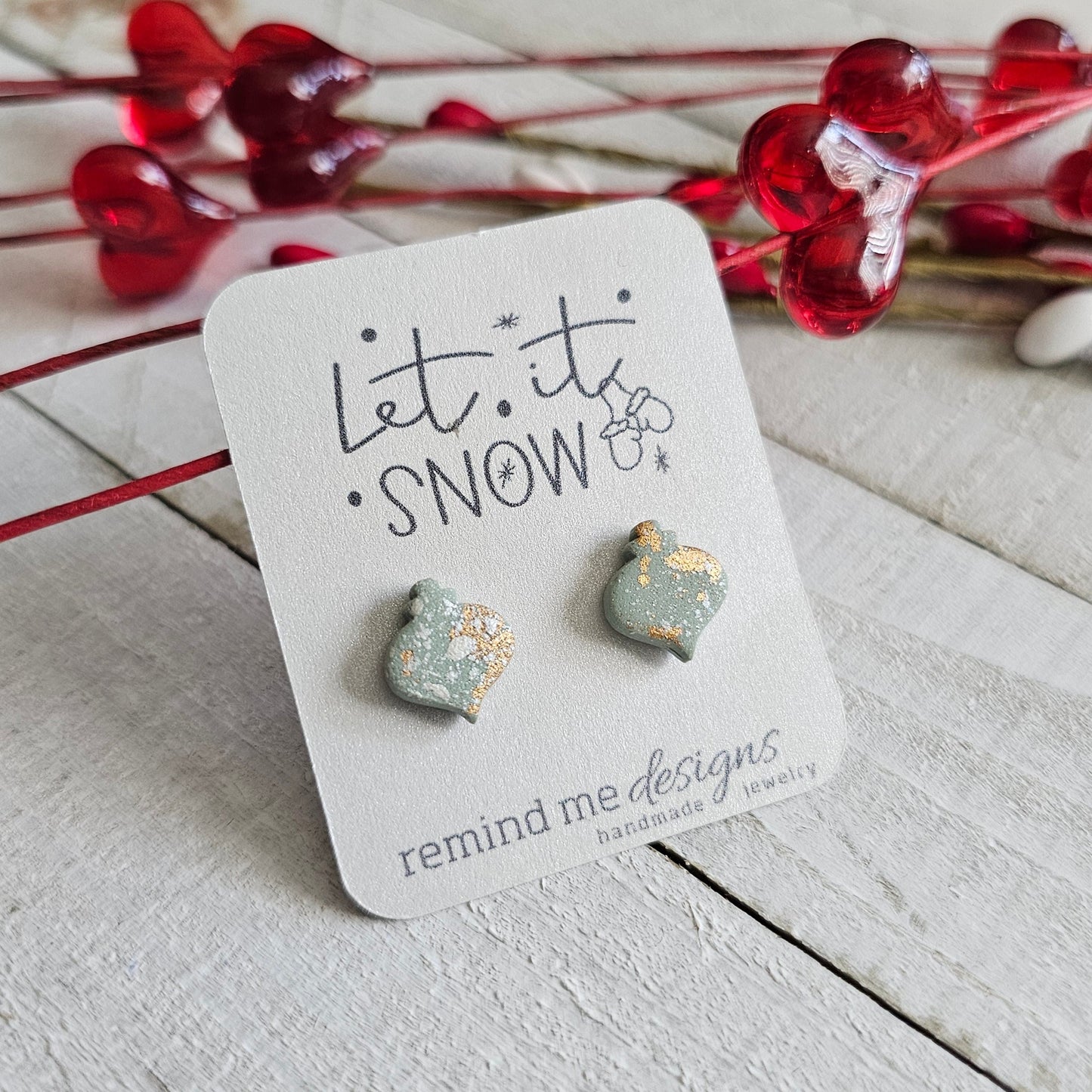 Polymer Clay Stud Earrings