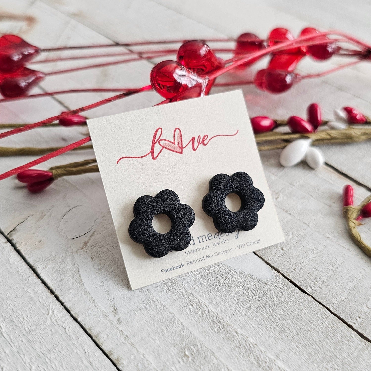 Clay Stud Earrings