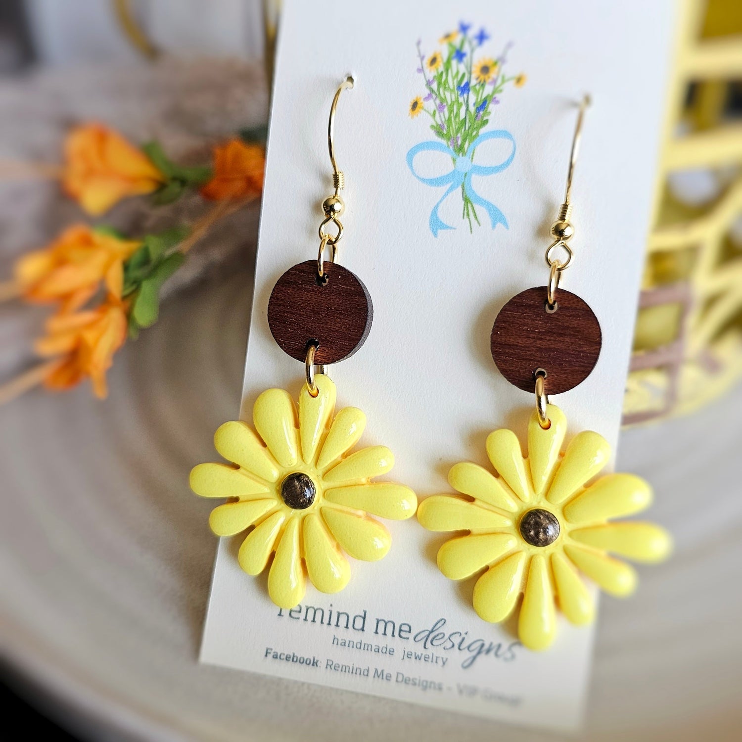 Clay Dangle Earrings