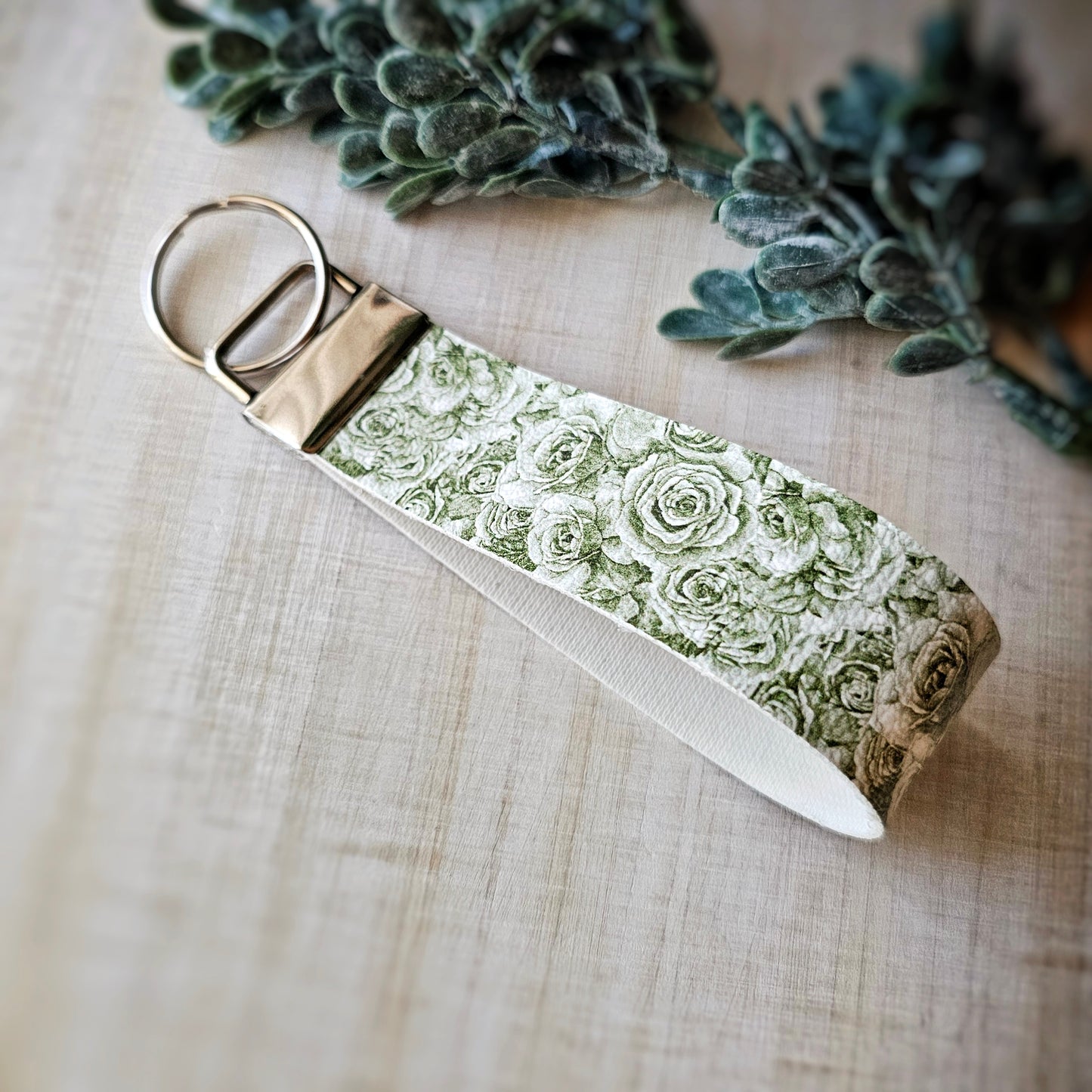 Faux Leather Keyfob