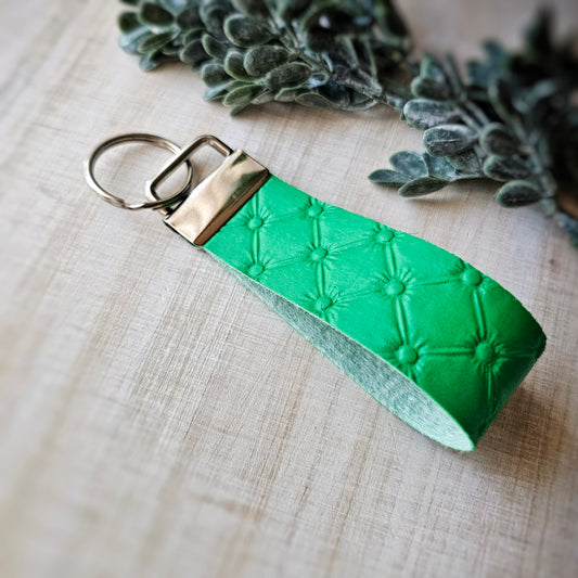 Faux Leather Keyfob