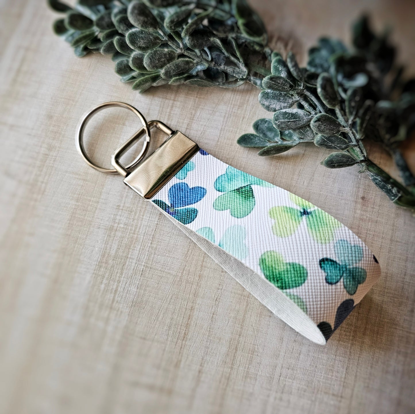 Faux Leather Keyfob