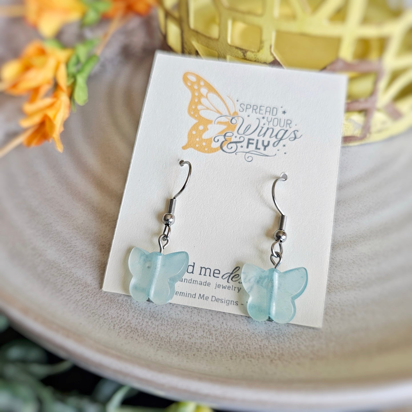 Butterfly Dangle Earrings