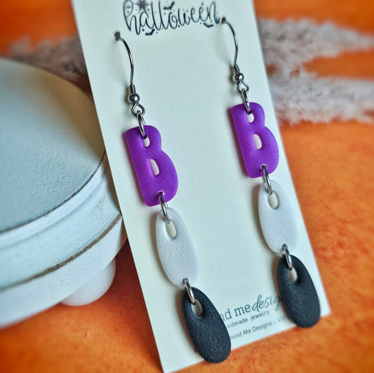 Boo Dangle Earrings