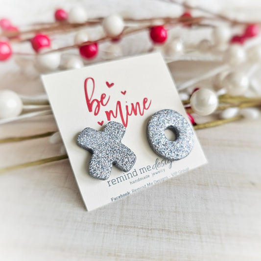 XOXO Valentine's Clay Studs
