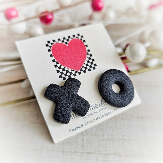 XOXO Valentine's Clay Studs