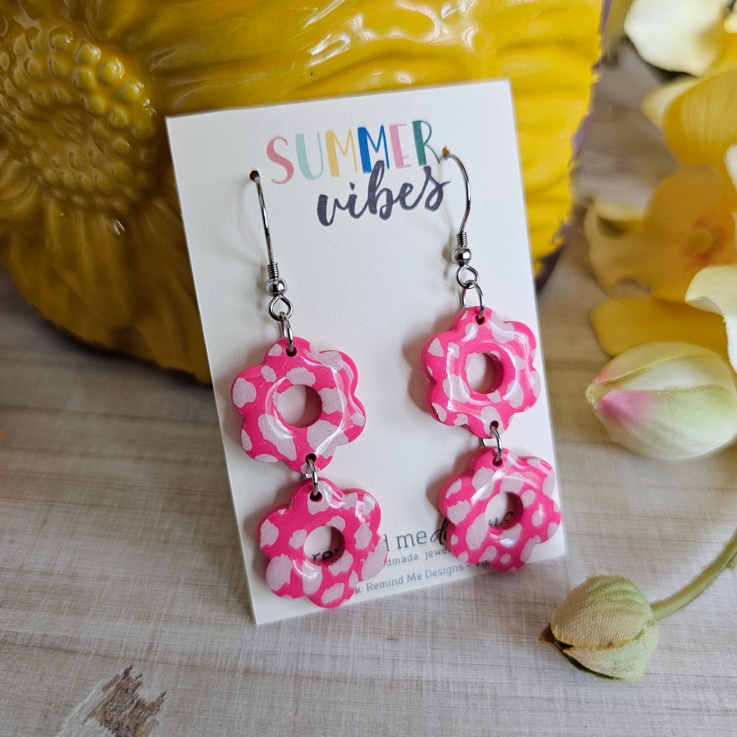 Clay Dangle Earrings