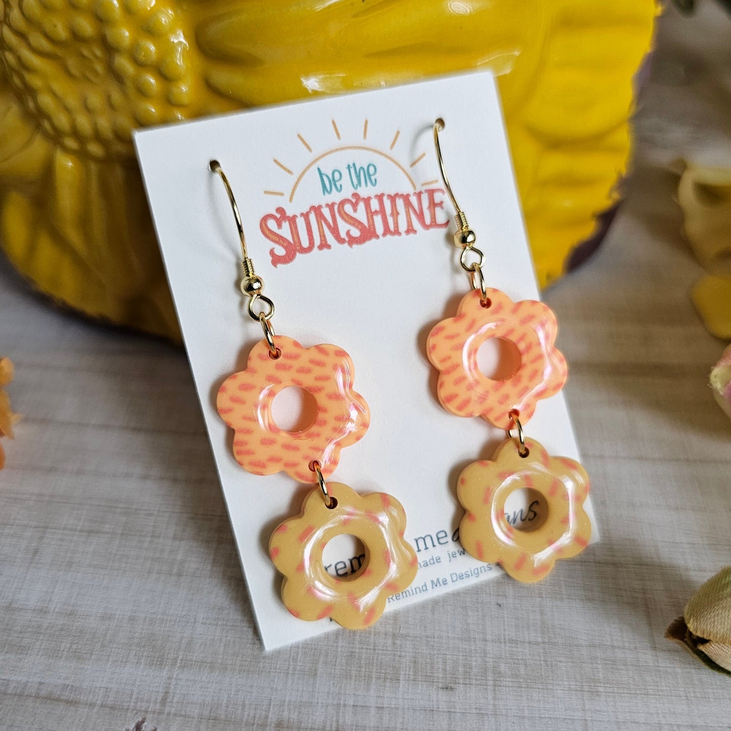 Clay Dangle Earrings