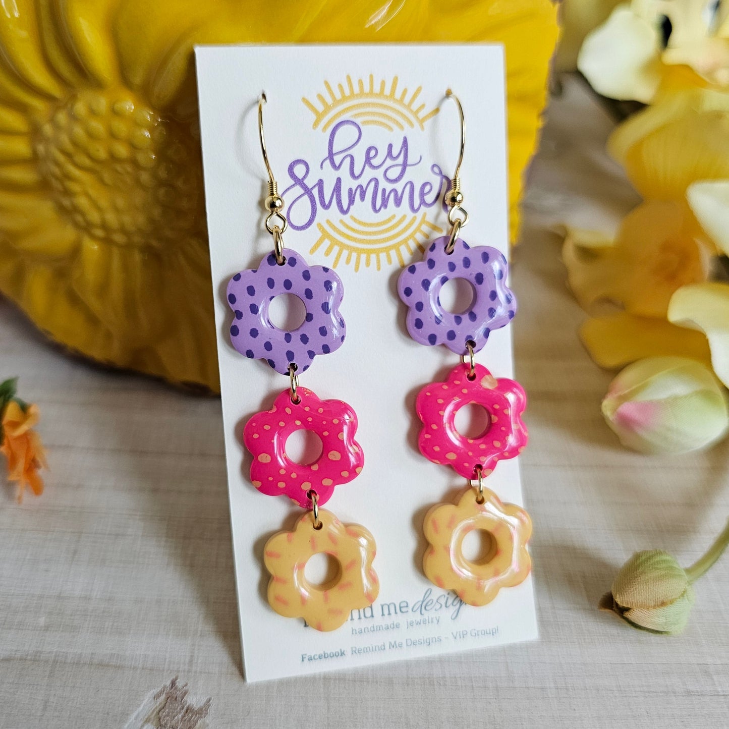 Clay Dangle Earrings