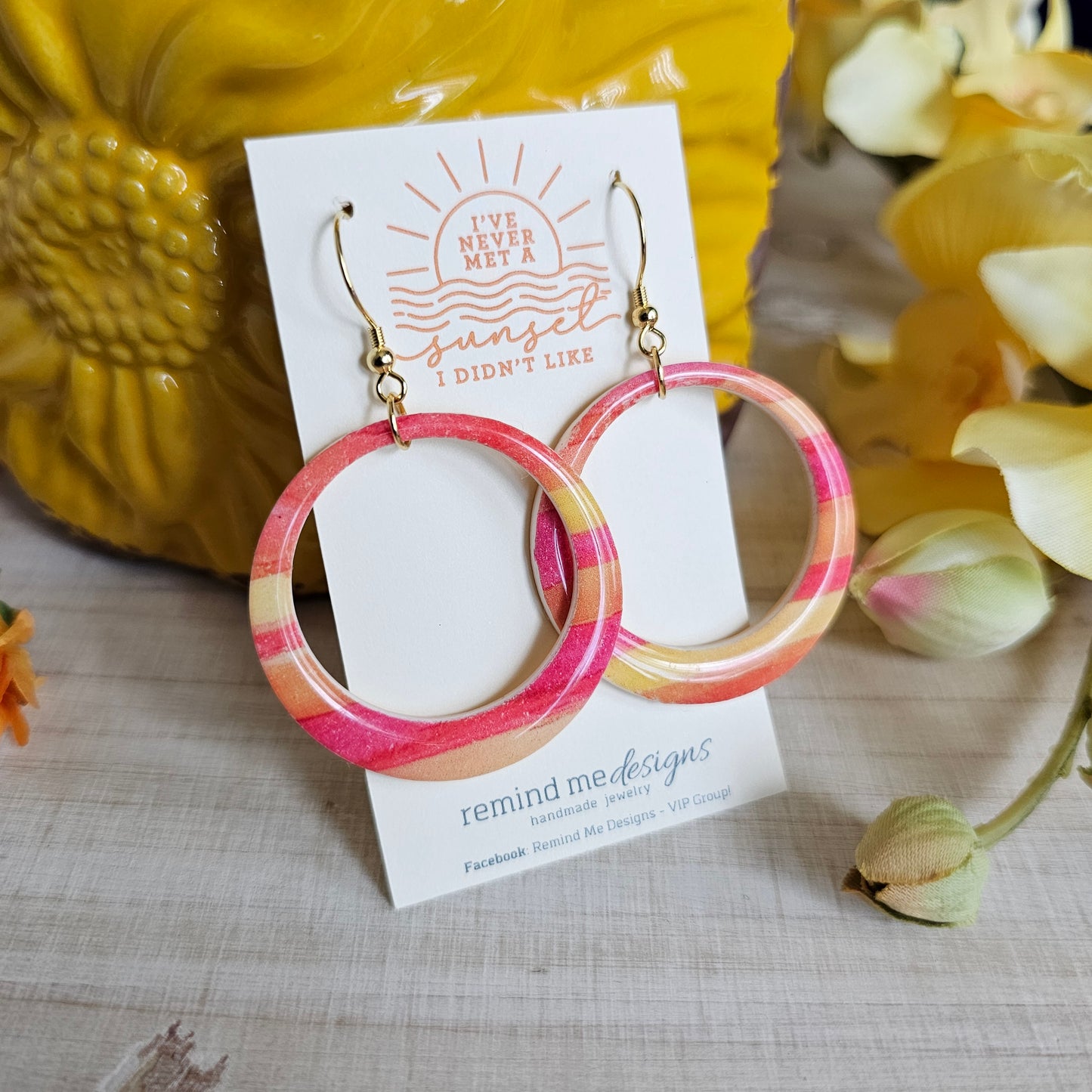 Clay Dangle Earrings