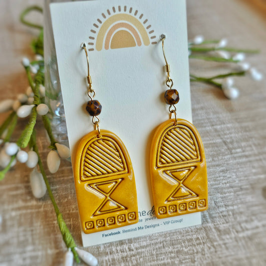 Clay Dangle Earrings