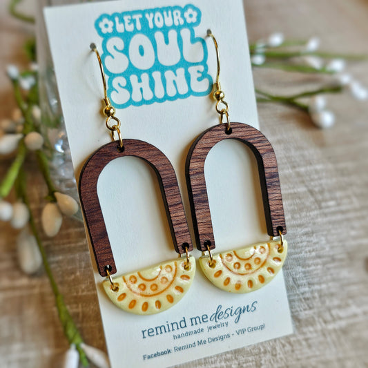 Clay Dangle Earrings