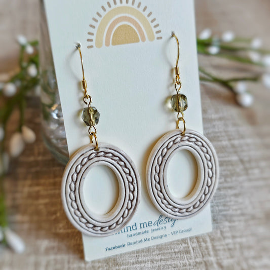 Clay Dangle Earrings