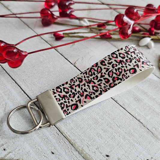Faux Leather Keyfob