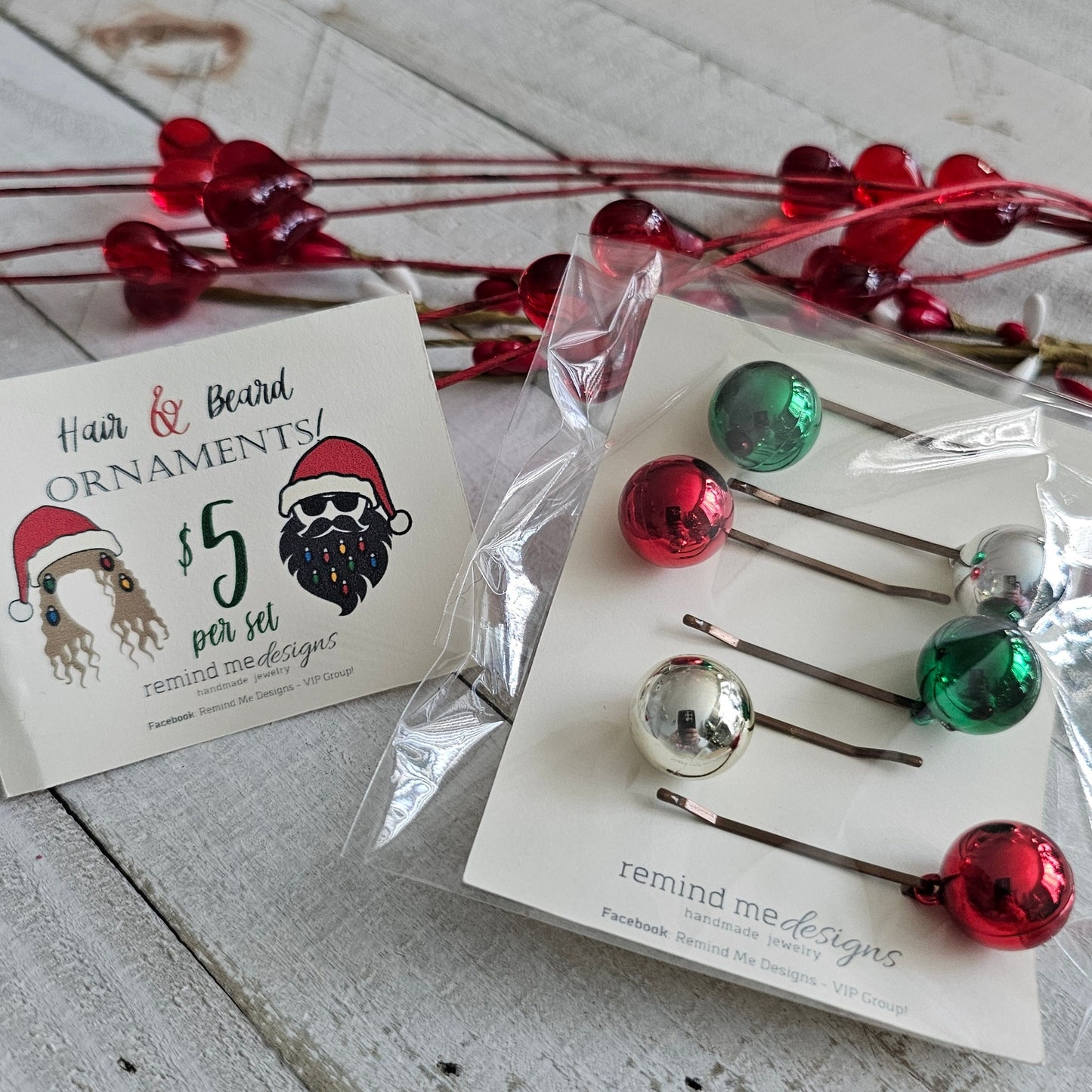Hair & Beard Ornaments | Bobby Pins